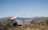 Pháo M777 của Ukraine 'làm bốc hơi' kho đạn rocket của 'hỏa thần' BM-21 Nga tại Donbass