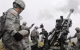 Cận cảnh 15 siêu pháo M777 mới tinh Mỹ vừa chuyển tới Ukraine liền bị Nga phá hủy