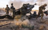 Cận cảnh 15 siêu pháo M777 mới tinh Mỹ vừa chuyển tới Ukraine liền bị Nga phá hủy