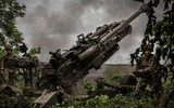 Cận cảnh 15 siêu pháo M777 mới tinh Mỹ vừa chuyển tới Ukraine liền bị Nga phá hủy