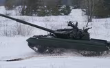 Thất thế trước Nga tại Donbass, Ukraine đã dùng xe tăng T-64BV như một khẩu pháo