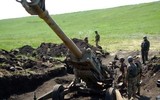 Cận cảnh 15 siêu pháo M777 mới tinh Mỹ vừa chuyển tới Ukraine liền bị Nga phá hủy