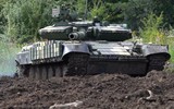 Thất thế trước Nga tại Donbass, Ukraine đã dùng xe tăng T-64BV như một khẩu pháo