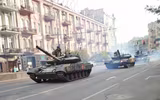 Thất thế trước Nga tại Donbass, Ukraine đã dùng xe tăng T-64BV như một khẩu pháo