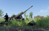 Siêu pháo 2A36 Giatsint-B có thể bắn đạn hạt nhân được Ukraine tăng cường tới Donbass
