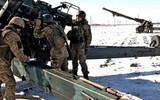 Siêu pháo 2A36 Giatsint-B có thể bắn đạn hạt nhân được Ukraine tăng cường tới Donbass