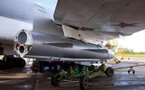 Khoảnh khắc tên lửa Kh-22 Nga lao xuống thành phố miền trung Ukraine