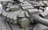 Nổ kho đạn, xe tăng T-80BV bị phá hủy hoàn toàn tại chiến trường Ukraine