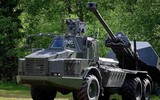 ‘Sấm sét Bắc Âu’ FH-77BW L-52 Archer, loại pháo tự hành bánh lốp nguy hiểm nhất thế giới