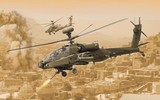 Trực thăng AH-64 Apache bắt chước động tác khó của Ka-52 Nga và... rơi xuống hồ