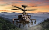 Trực thăng AH-64 Apache bắt chước động tác khó của Ka-52 Nga và... rơi xuống hồ