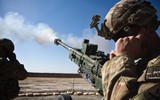 Phe ly khai Ukraine trưng bày ‘chiến lợi phẩm’ lựu pháo M777 Mỹ