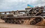 Siêu pháo 2S7 bằng một phát bắn đã phá hủy 4 khẩu đội pháo đối phương tại Ukraine