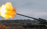 Siêu pháo 2S7 bằng một phát bắn đã phá hủy 4 khẩu đội pháo đối phương tại Ukraine