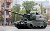 Pháo tự hành 2S19 Msta-S Nga bị tập kích nổ tung cùng kho đạn tại Ukraine