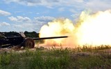 Pháo chống tăng MT-12 chính xác như súng bắn tỉa thị uy trên chiến trường Ukraine