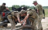Pháo chống tăng MT-12 chính xác như súng bắn tỉa thị uy trên chiến trường Ukraine