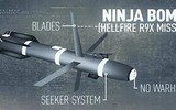 Trùm khủng bố Al Qaeda mất mạng bởi tên lửa Hellfire R9X gắn 6 lưỡi dao thép
