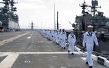 Tàu đổ bộ tấn công Mỹ triển khai tiêm kích tàng hình F-35B tiến sát Đài Loan