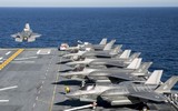 Tàu đổ bộ tấn công Mỹ triển khai tiêm kích tàng hình F-35B tiến sát Đài Loan
