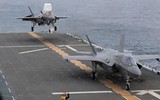 Tàu đổ bộ tấn công Mỹ triển khai tiêm kích tàng hình F-35B tiến sát Đài Loan