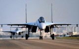 Chiến đấu cơ Su-35 áp chế điện tử F-16 tại eo biển Đài Loan?