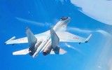 Chiến đấu cơ Su-35 áp chế điện tử F-16 tại eo biển Đài Loan?