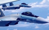 Chiến đấu cơ Su-35 áp chế điện tử F-16 tại eo biển Đài Loan?