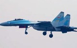 Chiến đấu cơ Su-35 áp chế điện tử F-16 tại eo biển Đài Loan?