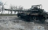 Lo sợ tên lửa Javelin Ukraine, 'siêu tăng' T-90M Nga được trang bị 'mũ sắt'