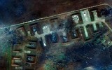 Hàng loạt máy bay quân sự Nga bị phá hủy trong vụ nổ tại sân bay Crimea?