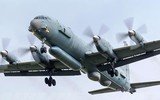 Trinh sát cơ IL-20M Nga bất ngờ bị ‘chim ăn thịt’ F-22 Raptor Mỹ áp sát 