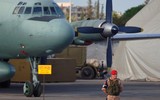 Trinh sát cơ IL-20M Nga bất ngờ bị ‘chim ăn thịt’ F-22 Raptor Mỹ áp sát 