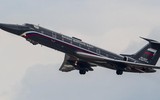 'Ngọc trai đen' Tu-134UBL Nga vừa bị phá hủy tại căn cứ quân sự ở Crimea?