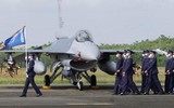 Đài Loan phô diễn tiêm kích tối tân F-16V mua từ Mỹ