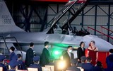 Đài Loan phô diễn tiêm kích tối tân F-16V mua từ Mỹ