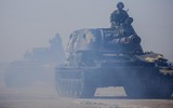Pháo tự hành 2S3 Akatsiya Nga thể hiện uy lực mạnh mẽ Ukraine