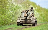 Pháo tự hành 2S3 Akatsiya Nga thể hiện uy lực mạnh mẽ Ukraine