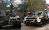 Pháo tự hành 2S3 Akatsiya Nga thể hiện uy lực mạnh mẽ Ukraine