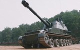 Pháo tự hành 2S3 Akatsiya Nga thể hiện uy lực mạnh mẽ Ukraine