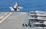  Siêu tàu đổ bộ tấn công Mỹ chất đầy tiêm kích tàng hình F-35B tiến vào Biển Đông