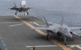  Siêu tàu đổ bộ tấn công Mỹ chất đầy tiêm kích tàng hình F-35B tiến vào Biển Đông