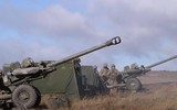 Vừa tiếp nhận, lính Ukraine đã sử dụng thành thạo pháo nhảy dù Mỹ nhắm bắn vào quân Nga