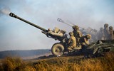 Vừa tiếp nhận, lính Ukraine đã sử dụng thành thạo pháo nhảy dù Mỹ nhắm bắn vào quân Nga