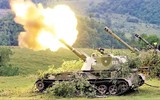 Pháo tự hành 2S3 Akatsiya Nga bị UAV TB-2 Ukraine phá hủy tại Kherson