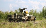 Tổ hợp chống tăng Khrizantema-S Nga ‘thổi’ tung xe tăng Ukraine