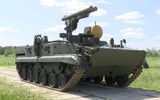Tổ hợp chống tăng Khrizantema-S Nga ‘thổi’ tung xe tăng Ukraine