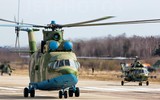 Trực thăng lớn nhất thế giới Mi-26 Nga lập cầu hàng không giải nguy cho Kharkiv?