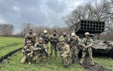 'Hỏa thần nhiệt áp' TOS-1A Nga tạo màn lửa ngăn quân Ukraine tại Kharkiv