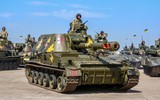 UAV cảm tử Nga tấn công 'xé nát' pháo tự hành 2S3 Akatsiya Ukraine